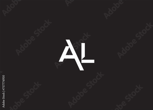 AL creative logo design and initial logo
