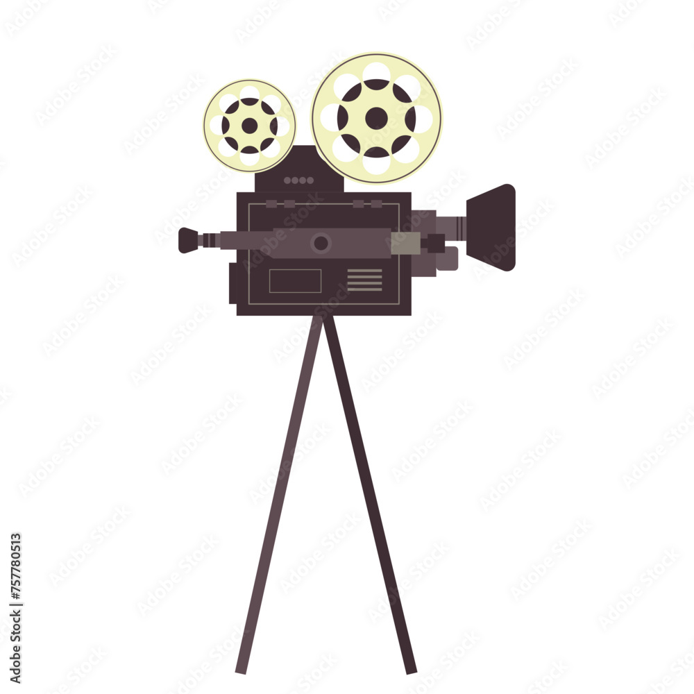 Camera Movie Illustration