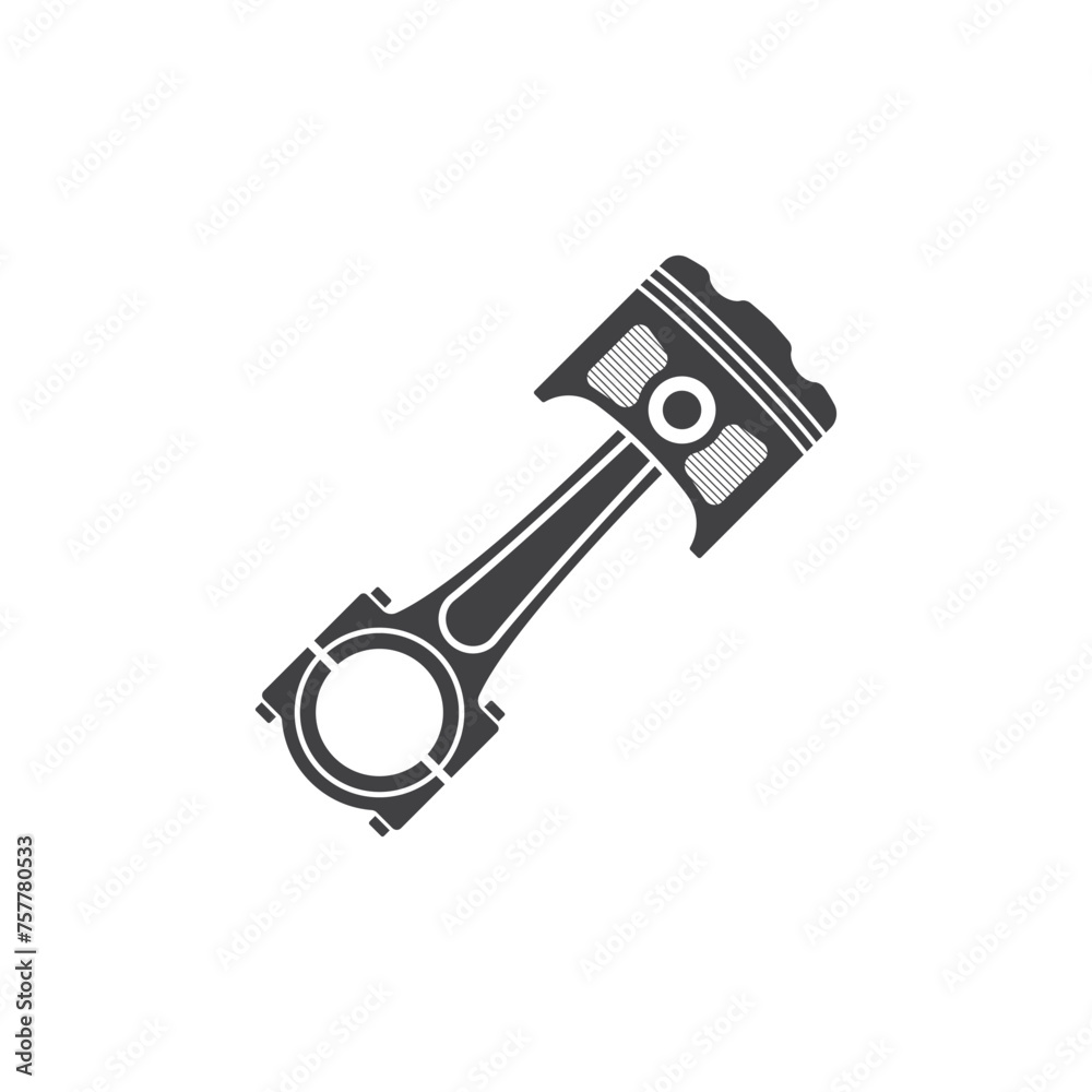 piston icon vector