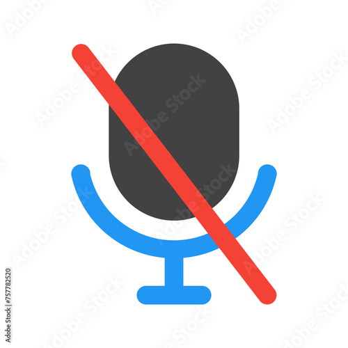 mute flat icon