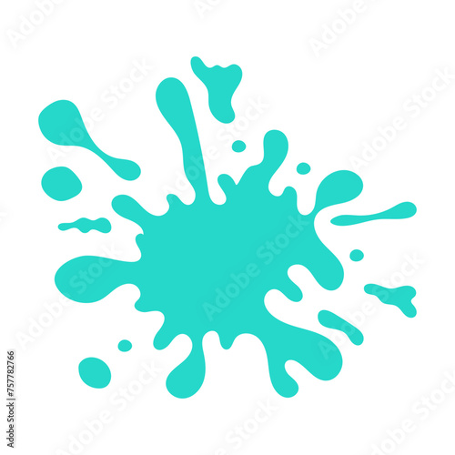 Ink Splash Shape