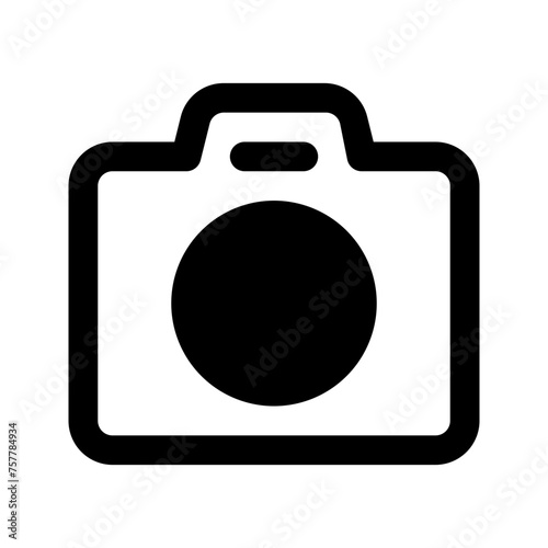 camera glyph icon