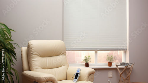 Remote controlled motorized blinds with noise reduction © levit