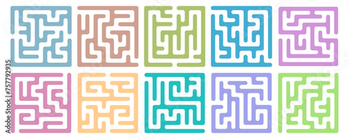 Square Maze