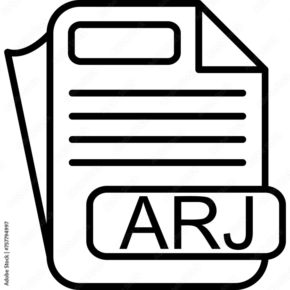ARJ File Format Icon ARJ File Format Icon