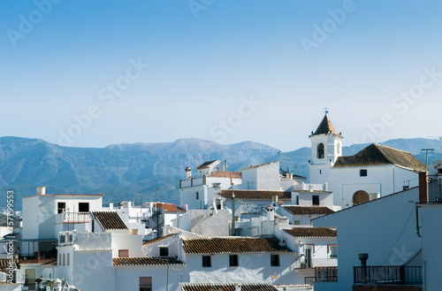 Fototapeta Naklejka Na Ścianę i Meble -  Village of Sayalonga, Andalusia, Spain
