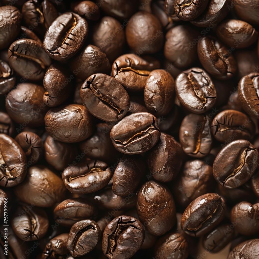 roasted coffee beans , detailed close up roasted coffee beans , detailed close up