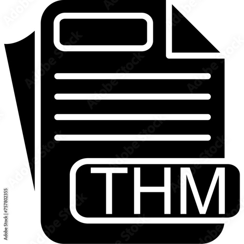 THM File Format Icon photo