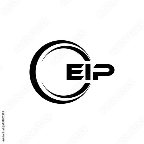 EIP Letter Logo Design, Inspiration for a Unique Identity. Modern Elegance and Creative Design. Watermark Your Success with the Striking this Logo. photo