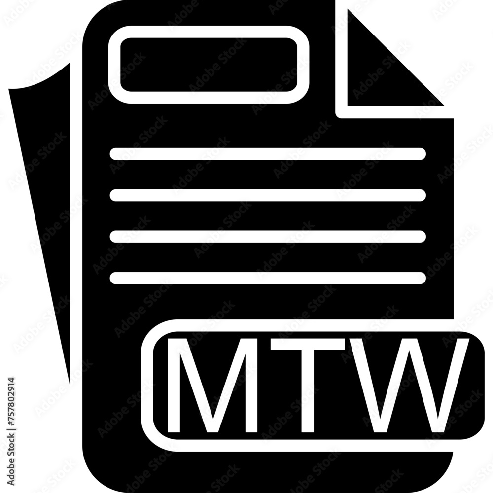MTW File Format Icon MTW File Format Icon