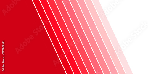 Farbverlauf Banner mit eleganten Streifen rot weiß