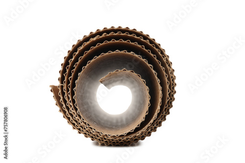 PNG, Cardboard, recycle concept, isolated on white background