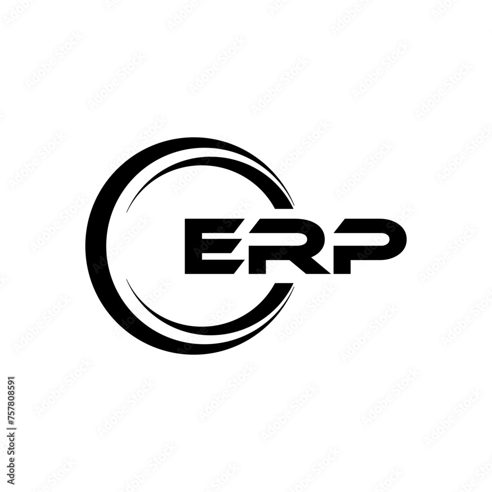 ERP letter logo design in illustration. Vector logo, calligraphy designs for logo, Poster, Invitation, etc. ERP letter logo design in illustration. Vector logo, calligraphy designs for logo, Poster, Invitation, etc.