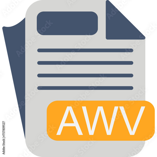 AWV File Format Icon photo