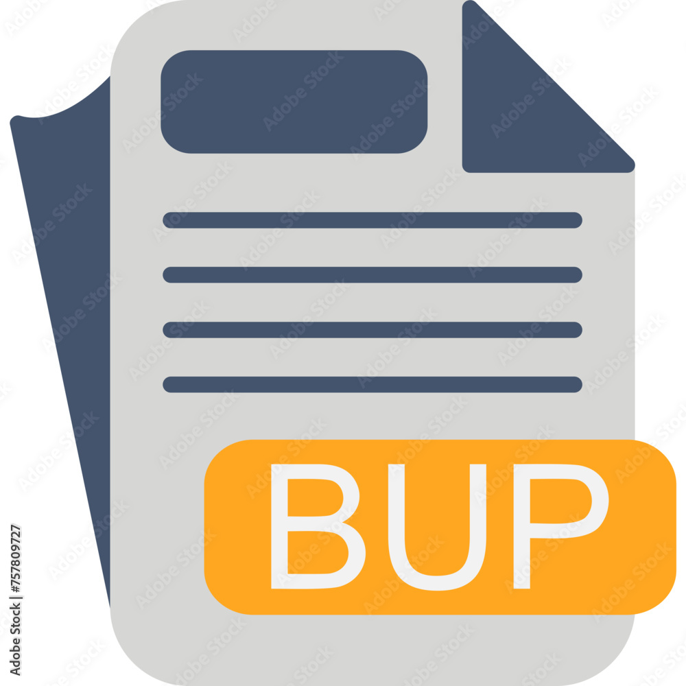 BUP File Format Icon BUP File Format Icon