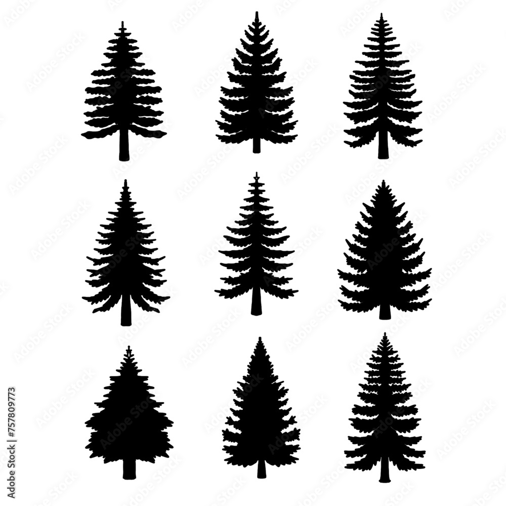 christmas trees collection
