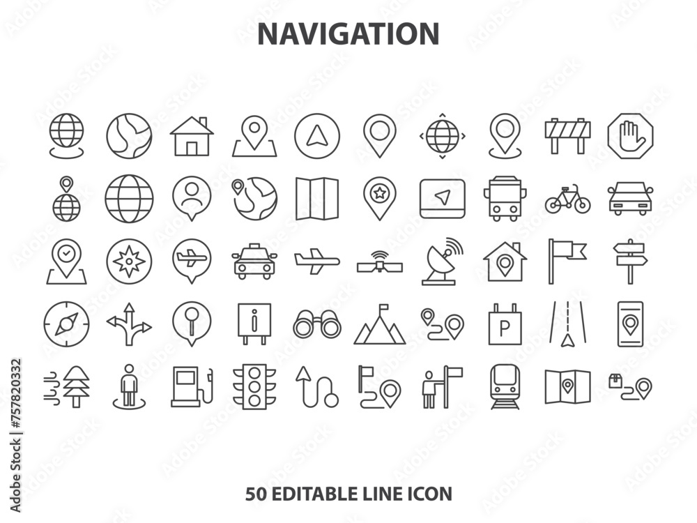Location icon set. Containing map, map pin, gps, destination, directions, distance, place, navigation and address icons. Solid icons vector collection. Location icon set. Containing map, map pin, gps, destination, directions, distance, place, navigation and address icons. Solid icons vector collection.