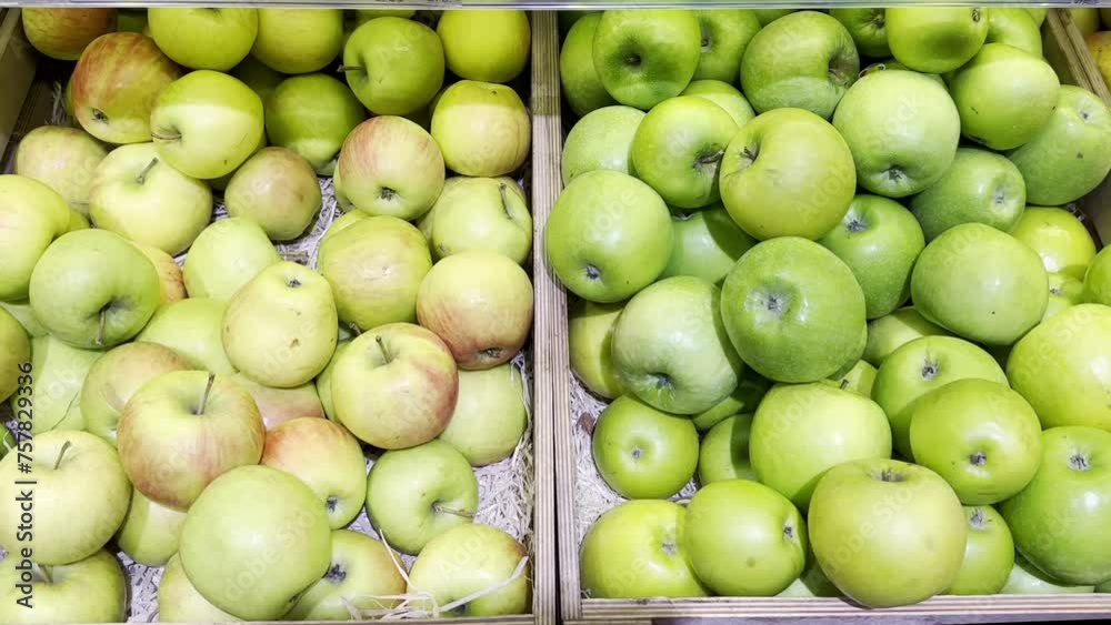 buying fruits (apples ) at the market buying fruits (apples ) at the market