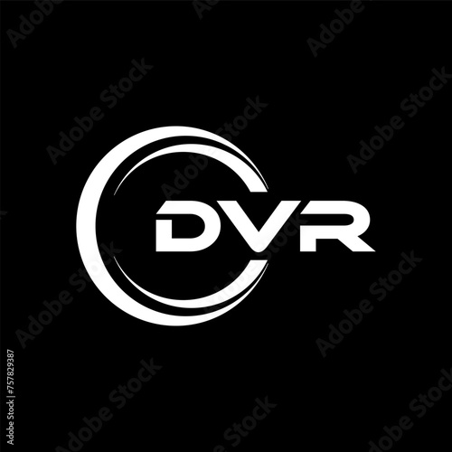 DVR Letter Logo Design, Inspiration for a Unique Identity. Modern Elegance and Creative Design. Watermark Your Success with the Striking this Logo.