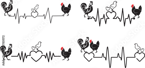 Chicken family, Chicken, Chicken Mama, Chicken Lover, Funny Chicken