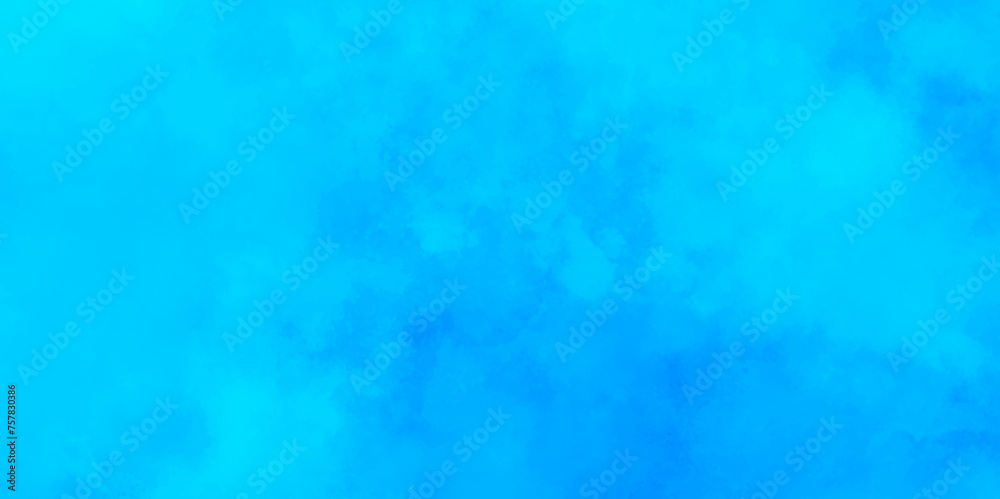 Blue watercolor background texture design .abstract blue watercolor painting background .Abstract panorama banner watercolor paint creative concept .