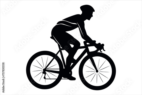 cycling man silhouette icon set, cycle silhouette free, bicycle silhouette vector, bicycle man silhouette photo