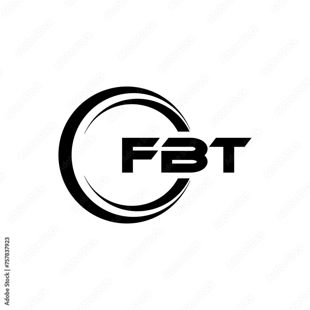 FBT letter logo design in illustration. Vector logo, calligraphy designs for logo, Poster, Invitation, etc. FBT letter logo design in illustration. Vector logo, calligraphy designs for logo, Poster, Invitation, etc.