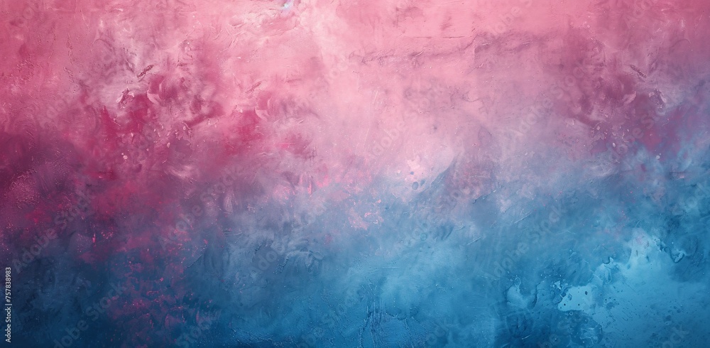 Pink and Blue Abstract Artwork: A Colorful Expression of Emotions Generative AI
