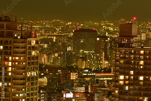 Tokyo cityscape at night japan skyline urban