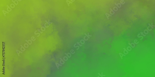 Green watercolor background texture design .abstract green watercolor painting background .Abstract panorama banner watercolor paint creative concept .