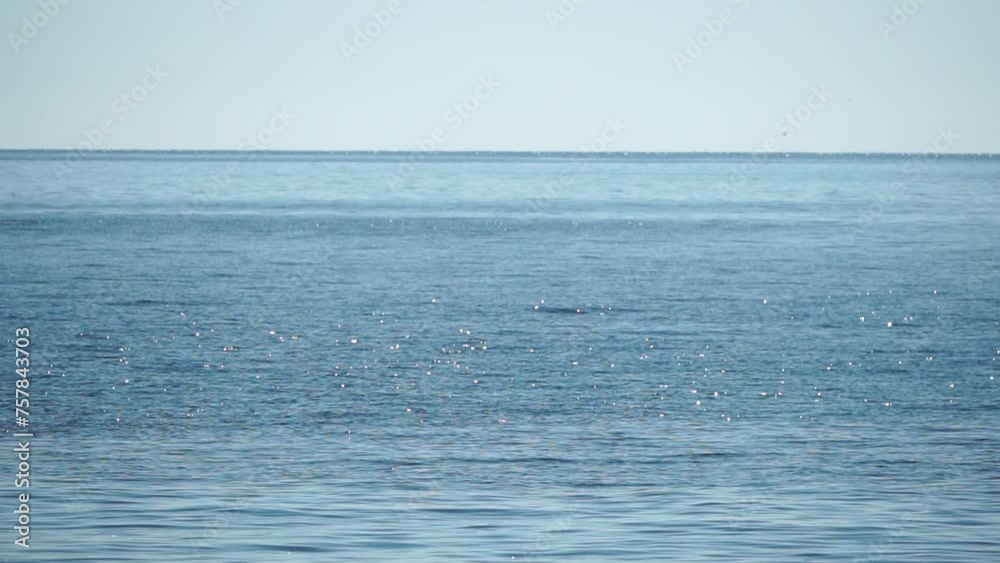 Sea water surface. Low angle view over clear azure sea water. Sun glare. Abstract nautical summer ocean nature. Holiday, vacation and travel concept. Nobody. Slow motion. Weather and climate change Sea water surface. Low angle view over clear azure sea water. Sun glare. Abstract nautical summer ocean nature. Holiday, vacation and travel concept. Nobody. Slow motion. Weather and climate change