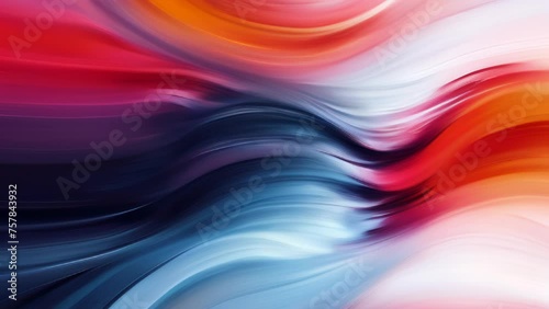Wallpaper Mural  Vivid abstract waves in motion, perfect for dynamic backgrounds Torontodigital.ca