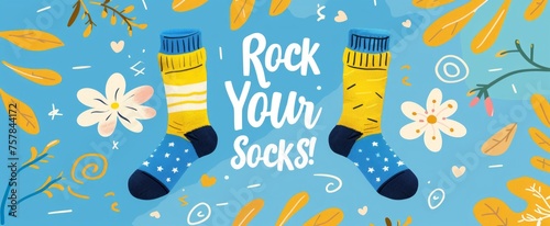 Rock Your Socks for World Down Syndrome Day photo