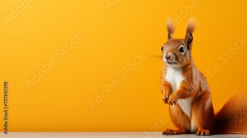 Curious Squirrel Portrait © Muhammad