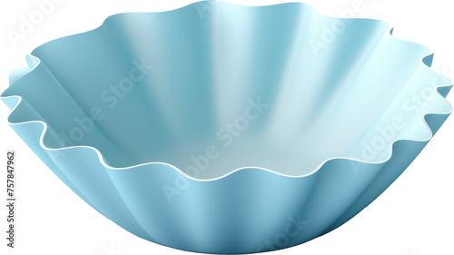 bowl,sky blue pastel empty bowl isolated on white or transparent background,transparency 