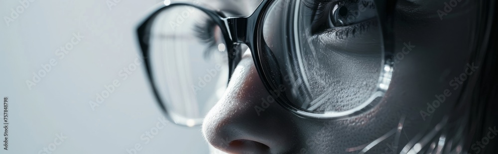 Fashion photography features close-ups of eyeglasses, eyewear models, eyewear commercials