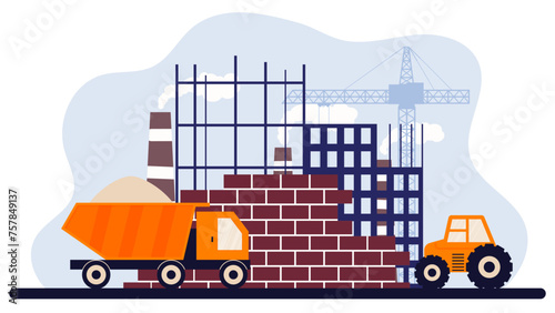 under construction site