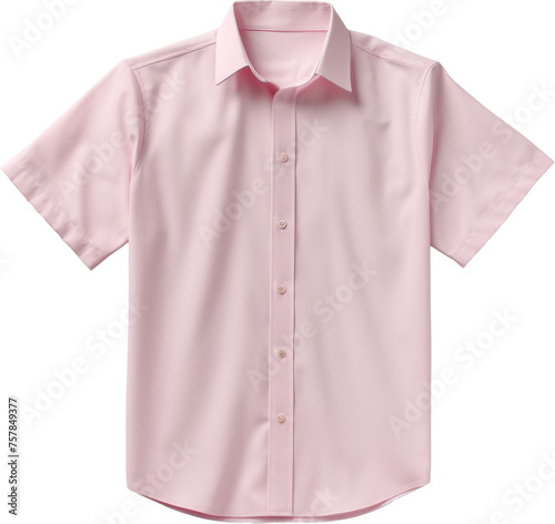 pink t-shirt isolated on white or transparent background,transparency 