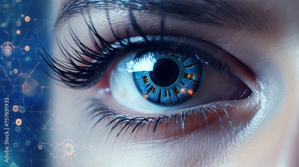 The cybernetic eye, science and technology of the future