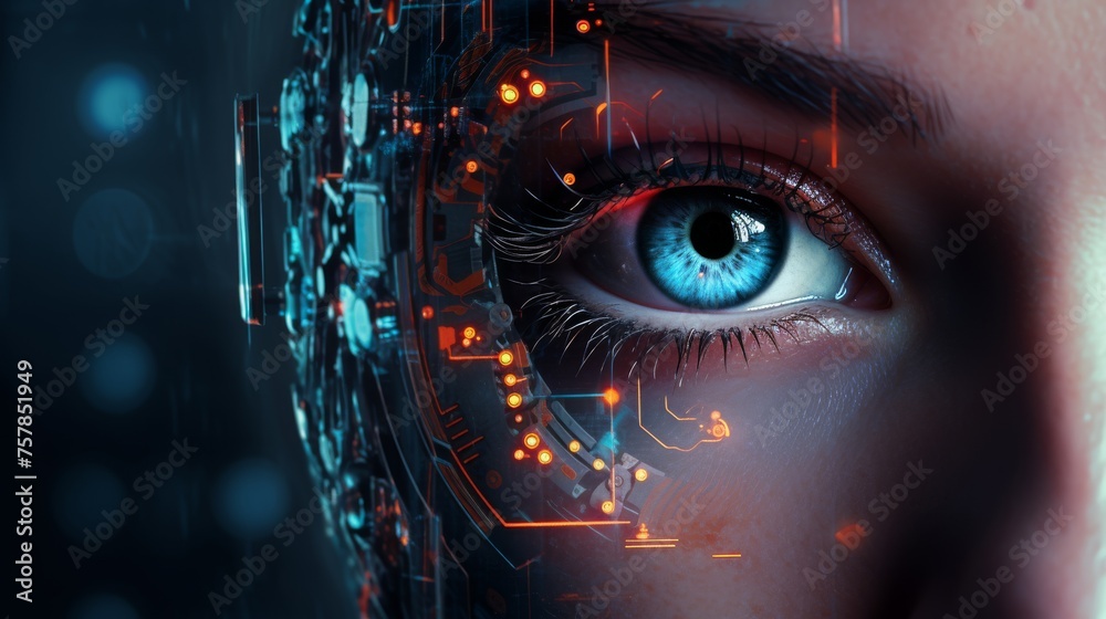 The cybernetic eye, science and technology of the future The cybernetic eye, science and technology of the future