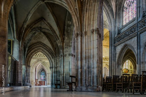 interior of the cathedral of saint