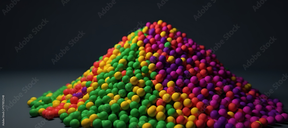 colorful circle balls 44