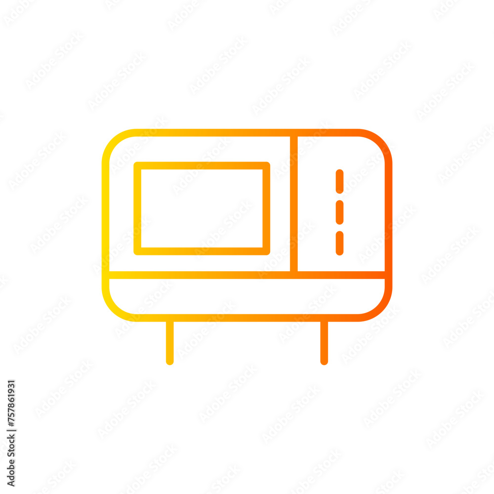 oven gradient icon oven gradient icon