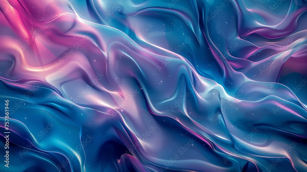 A close up of a blue and purple colored fabric, AI A close up of a blue and purple colored fabric, AI