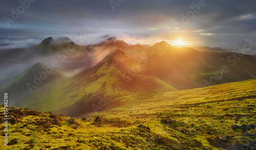 Storkonufell, Mofell, Fjallabak, Südisland, Island