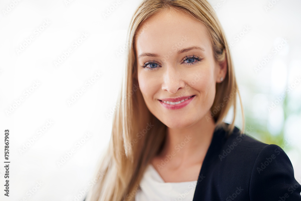 Businesswoman, portrait and professional with pride in home office, employee and lawyer or attorney for legal advice. Female person, entrepreneur and woman with smile for corporate career or startup Businesswoman, portrait and professional with pride in home office, employee and lawyer or attorney for legal advice. Female person, entrepreneur and woman with smile for corporate career or startup
