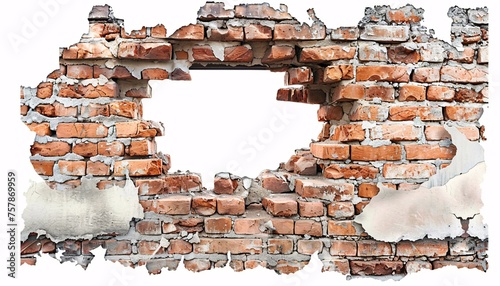 Brick Wall Ruins: A Glimpse into the Past Generative AI