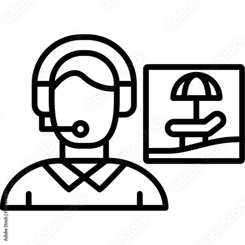 Travel Agent Icon