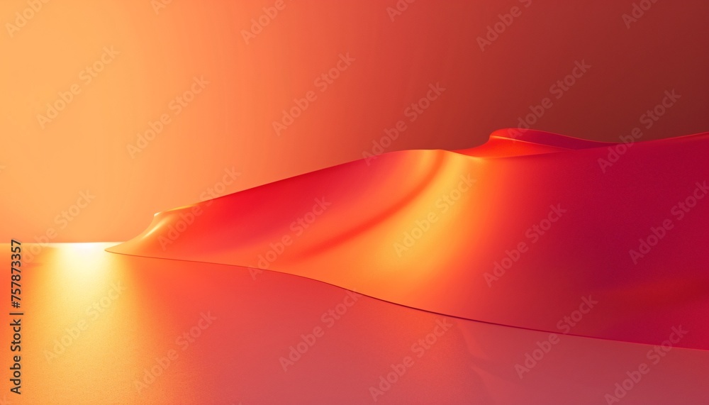 Sand Dune Sunset Generative AI - obrazy, fototapety, plakaty 