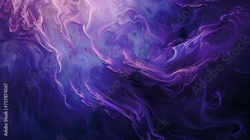 Purple Waves of Creativity A Monthly Celebration of Artistic Expression Generative AI